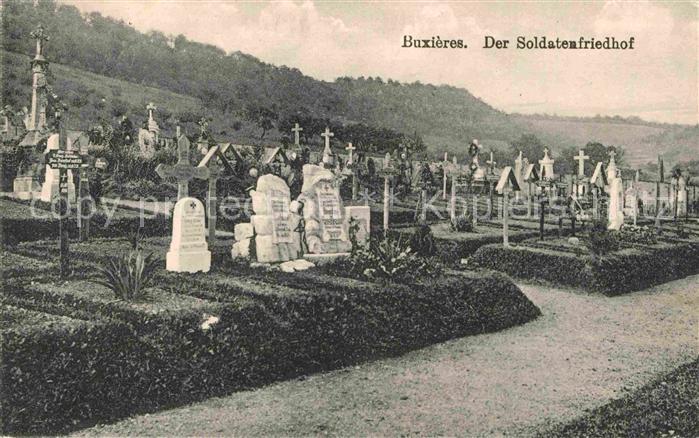 Buxieres-sous-les-Cotes Soldatenfriedhof