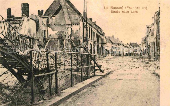 Bassée La Strasse nach Lens WK I