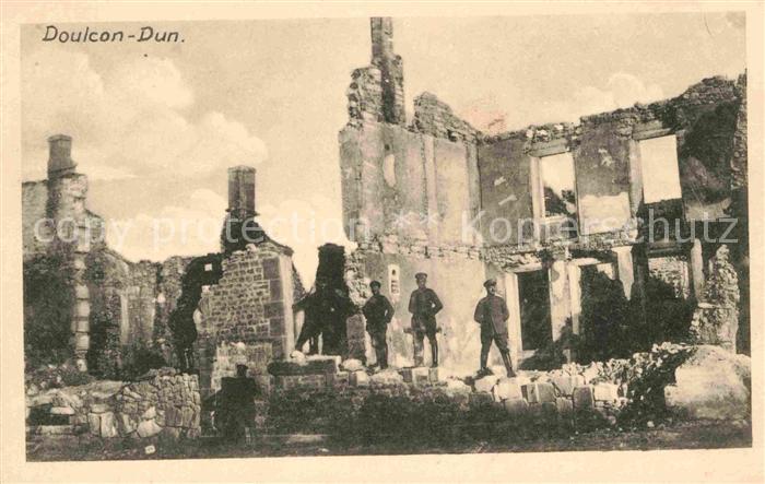 Doulcon Kriegsschauplatz WK I