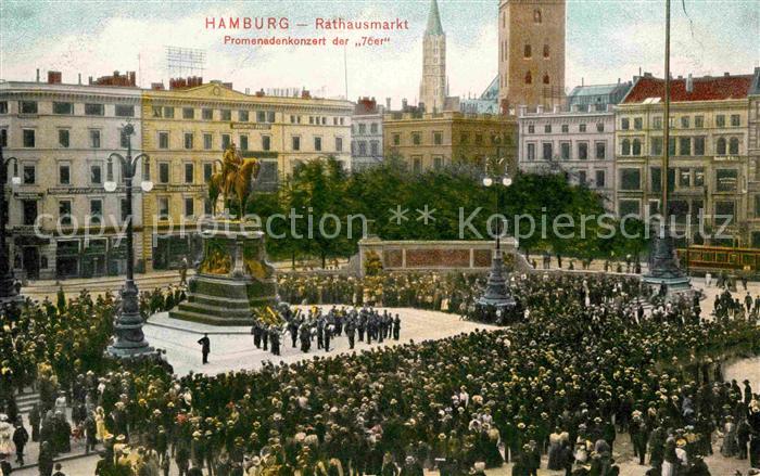 HAMBURG CITY Rathausmarkt