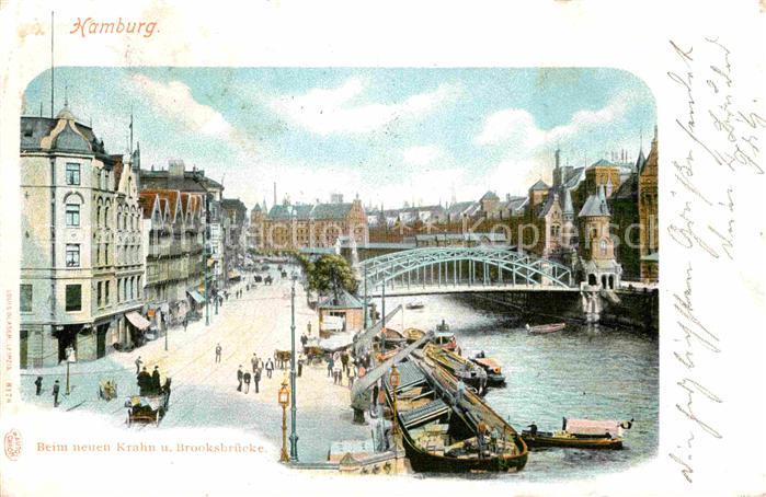 HAMBURG CITY Brooksbruecke