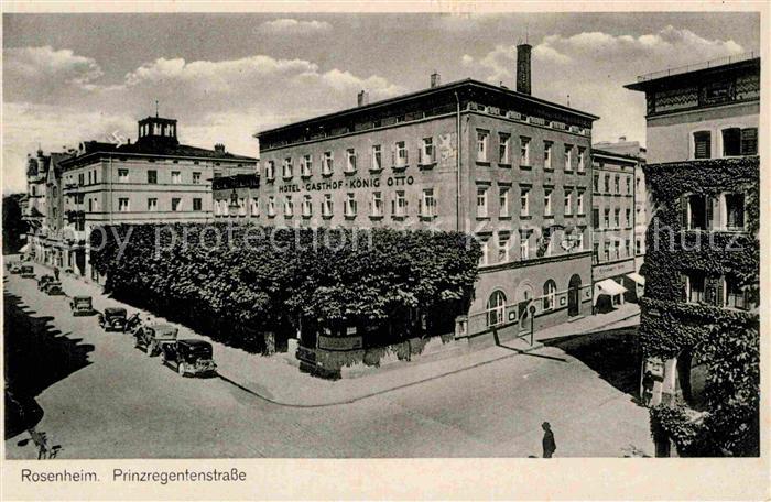 Rosenheim Bayern Prinzregentenstrasse Hotel Koenig Otto