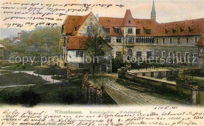 Witzenhausen Kolonalische Wilhelmsdorf