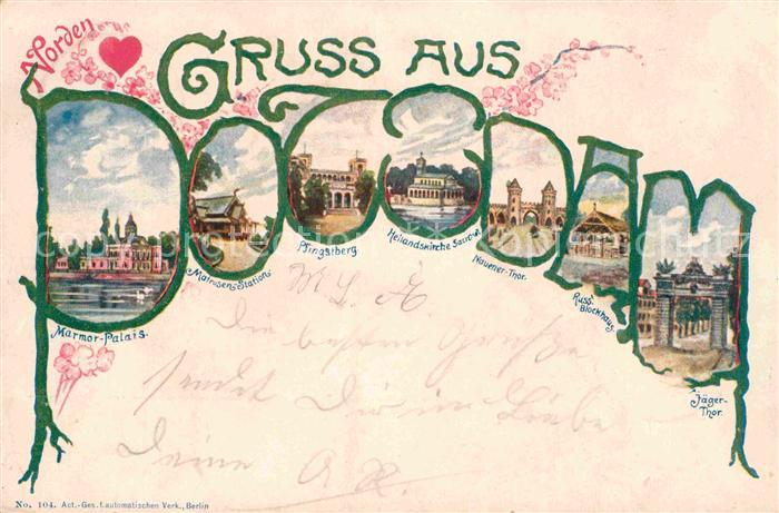 Potsdam Marmor Palais Pfingstberg Jaeger Theater