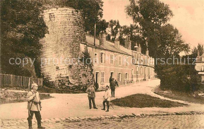 Laon Aisne Der schiefe Turm