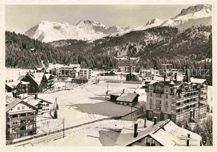 Arosa GR Eisfelder am Obersee
