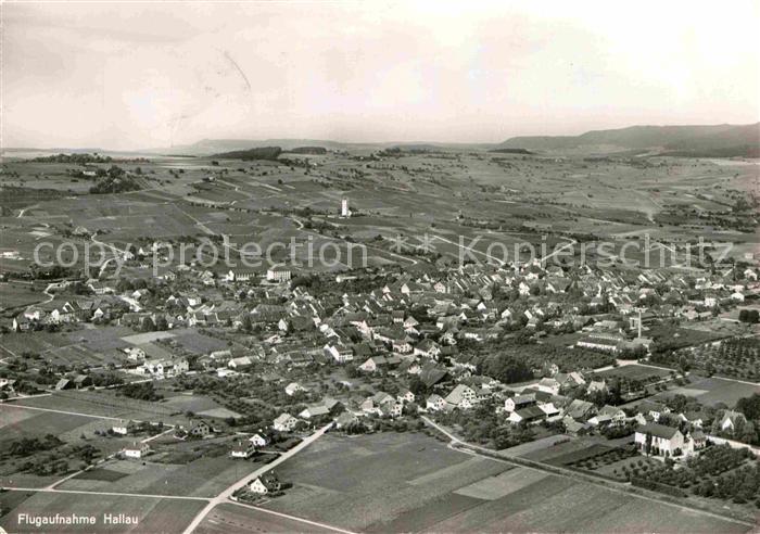Hallau Fliegeraufnahme