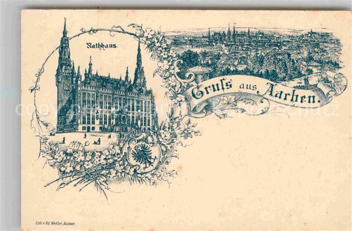 Aachen Gesamtansicht Rathaus