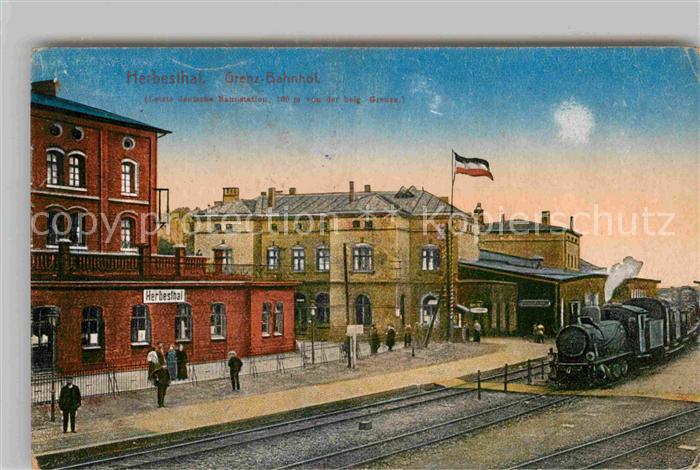 Herbesthal Wallonie Grenzbahnhof