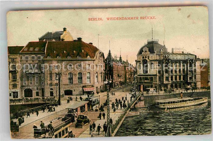 BERLIN CITY Weidendammer Bruecke