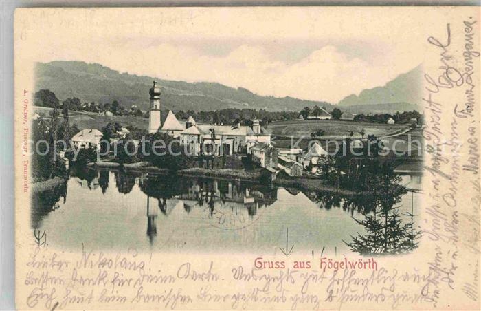 Bad Reichenhall Teilansicht Hoegelwoerth