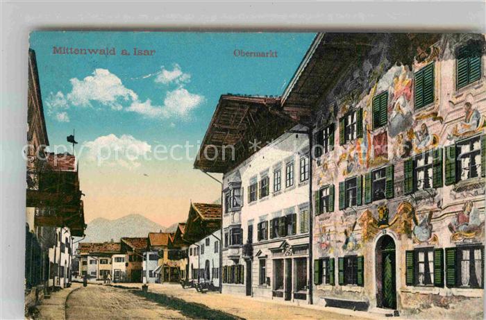 Mittenwald Bayern Obermarkt