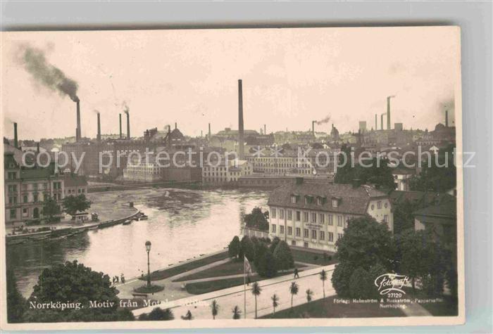Norrkoeping Motiv fran Motela Stroem