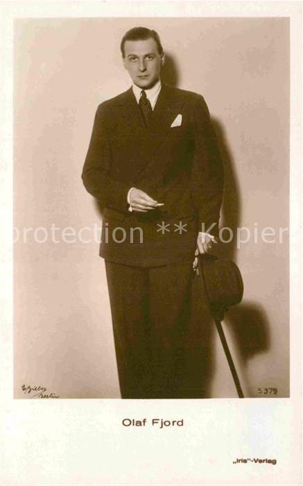 Schauspieler Olaf Fjord