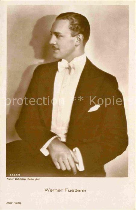 Schauspieler Werner Fuetterer