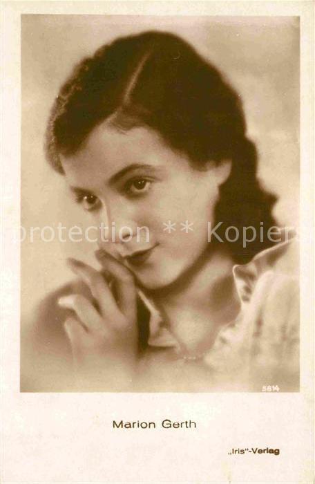 Schauspieler Marion Gerth