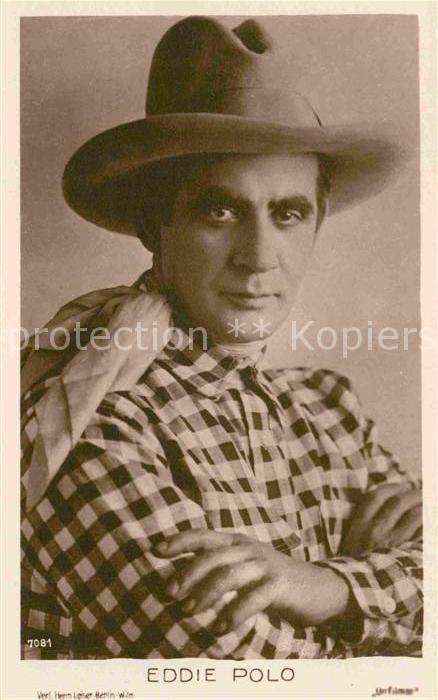 Schauspieler Eddie Polo