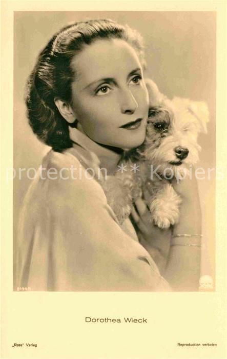 Schauspieler Dorothea Wieck