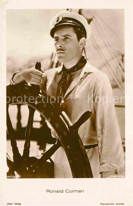 Schauspieler Ronald Colman