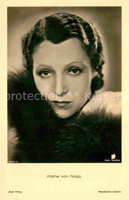Schauspieler Käthe von Nagy