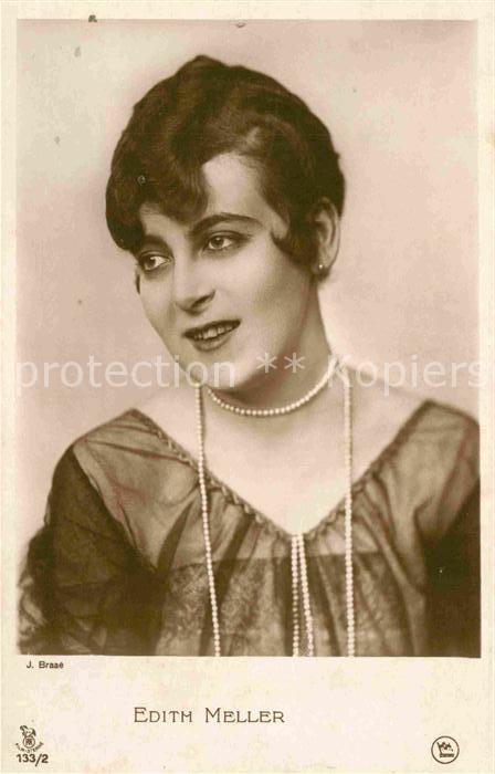 Schauspieler Edith Meller