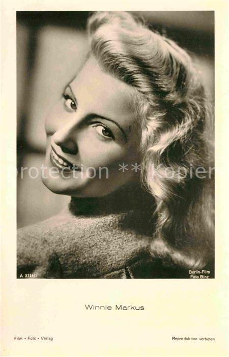 Schauspieler Winnie Markus