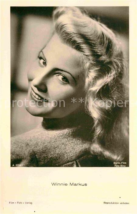 Schauspieler Winnie Markus