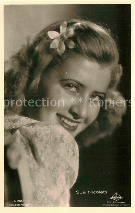 Schauspieler Susi Nicoletti