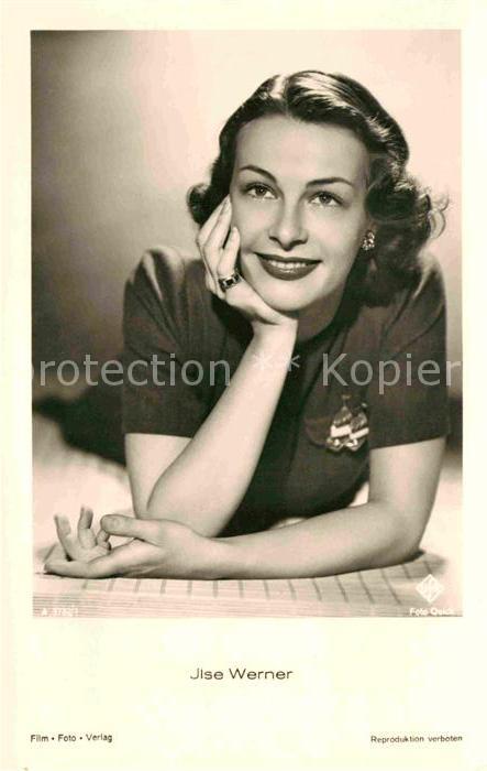 Schauspieler Ilse Werner