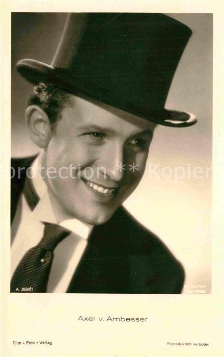 Schauspieler Axel v. Ambesser