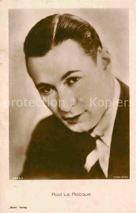 Schauspieler Rod la Rocque