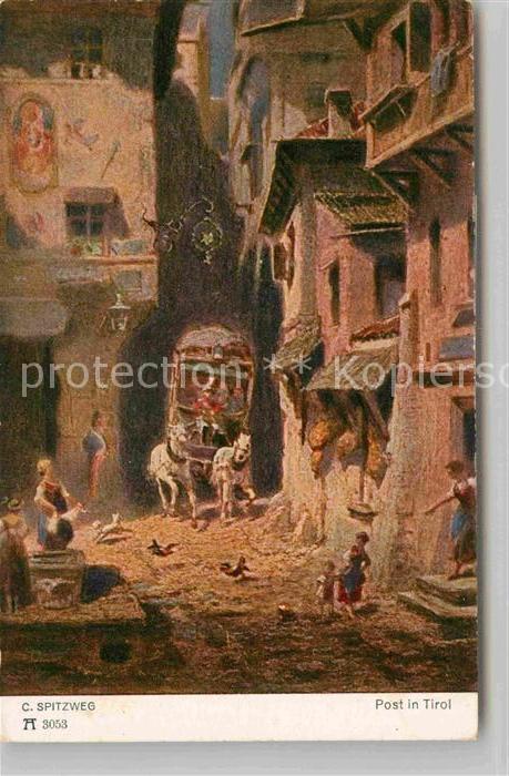 Spitzweg Carl Post in Tirol F.-A.-Ackermann-Verlag-Nr