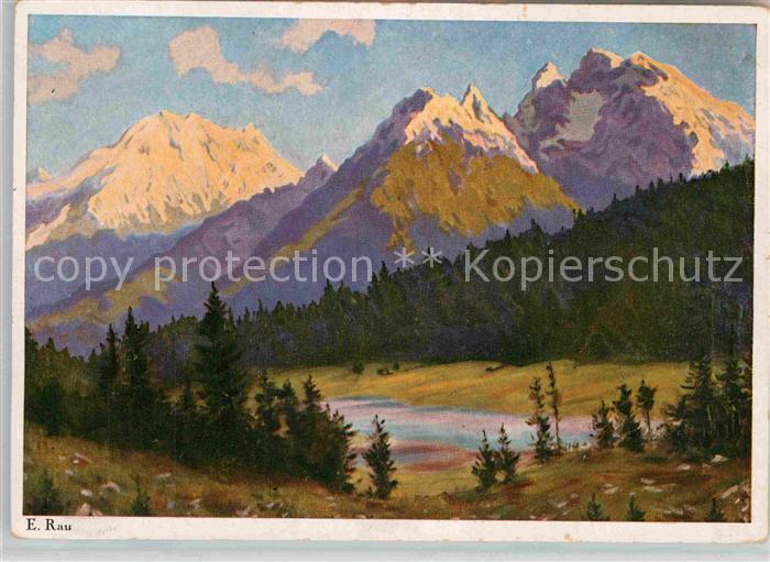 Kuenstlerkarte Emi Rau Naturlandschaft