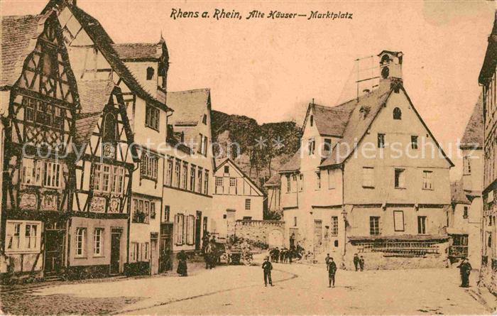 Rhens Alte Haeuser Marktplatz