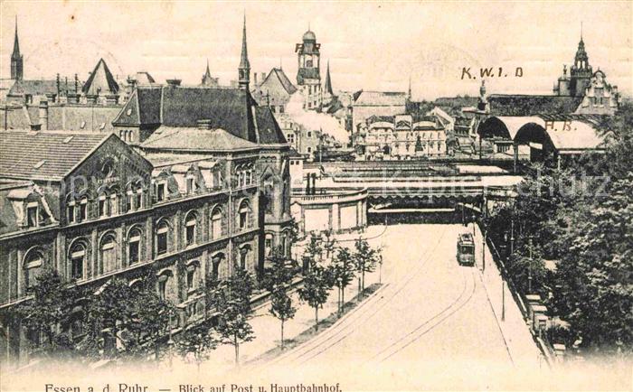 Essen Ruhr Post Hauptbahnhof