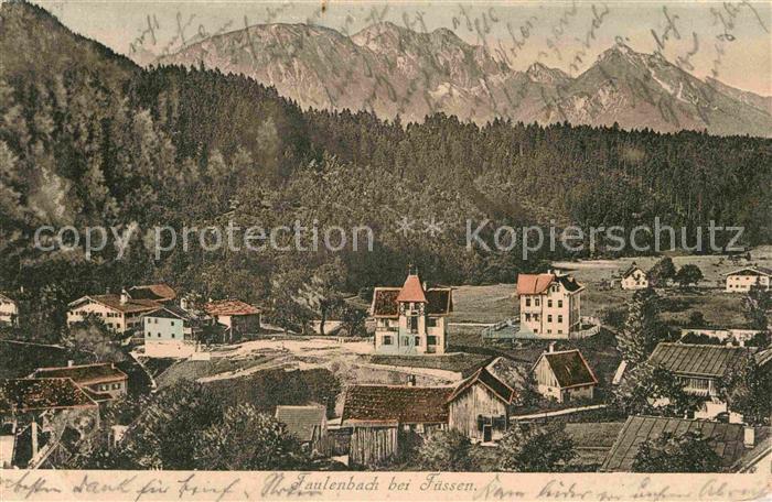 Fuessen Allgaeu Faulenbach