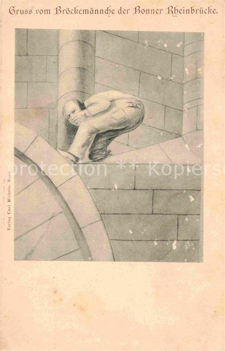 Bonn Rhein Rheinbruecke Broeckemaennche