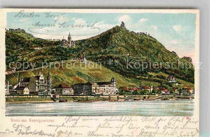 Koenigswinter Panorama Burg