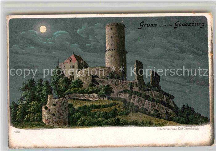 Godesberg Bad Godesburg Mondschein