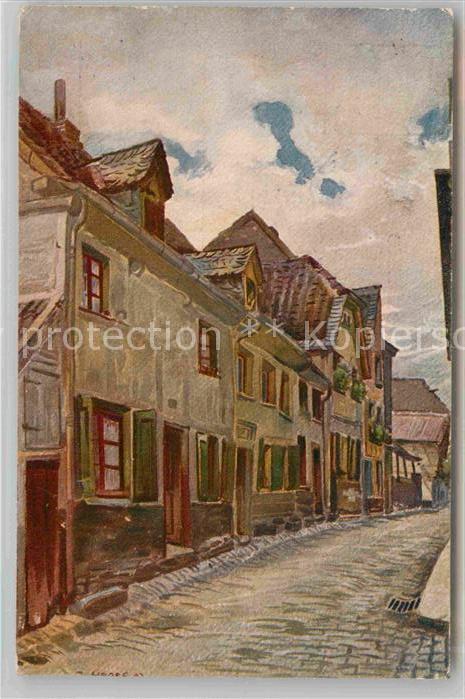 Essen Ruhr Malerische Winkel Kuenstlerkarte