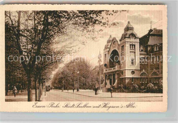 Essen Ruhr Staedtischer Saalbau Huyssens Allee