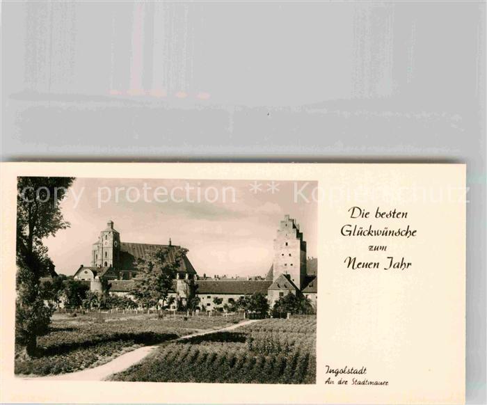 INGOLSTADT  CITY Neujahrswuensche