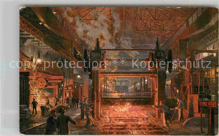 Essen Ruhr Panzerplatten Walzwerk Krupp