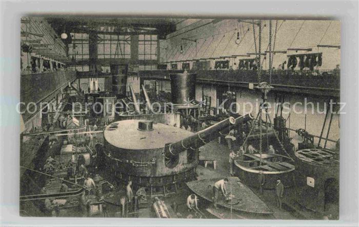 Essen Ruhr Montage Lafetten Schiff Kuestenlafette