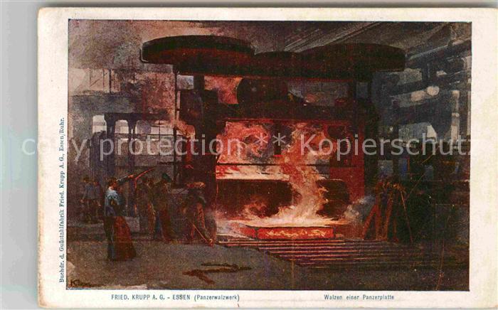 Essen Ruhr Krupp Panzerwalzwerk