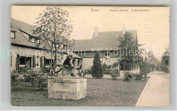 Essen Ruhr Kolonie Altenhof Giesser Standbild
