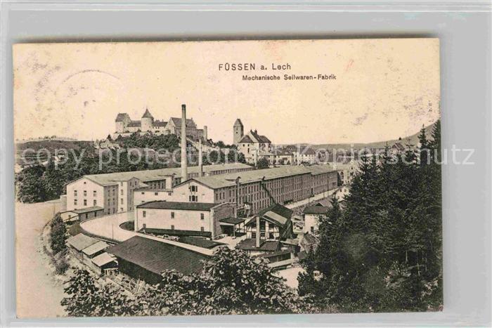 Fuessen Allgaeu Seilwaren Fabrik