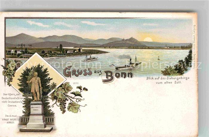 Bonn Rhein Ernst Moritz Arndt Denkmal