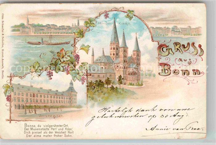 Bonn Rhein Muensterkirche Universitaet