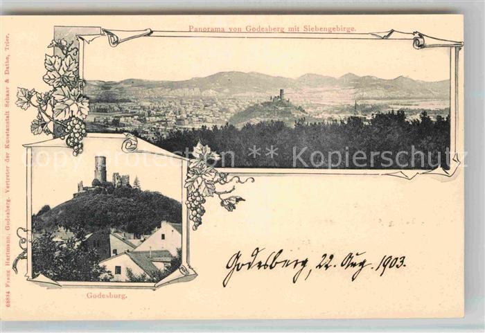 Godesberg Bad Godesburg Siebengebirge